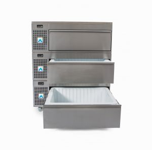 BULK STORAGE – FRIDGE ONLY – THREE DRAWER – SIDE ENGINE – HCS3 SERIES