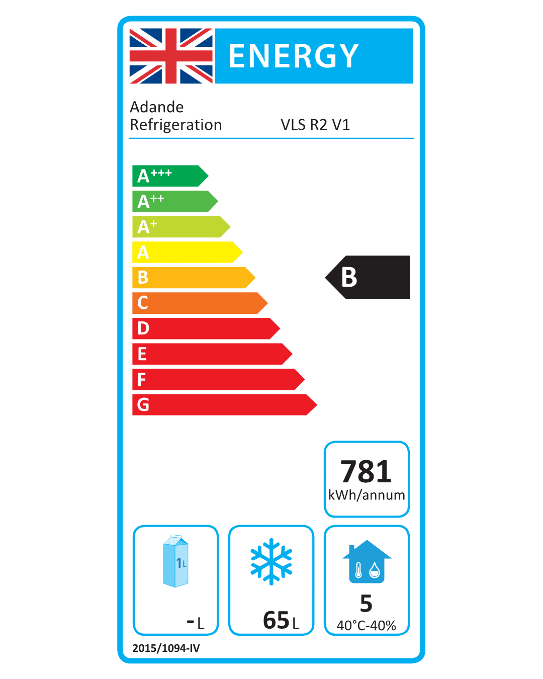 VLS ADANDE ENERGY LABEL