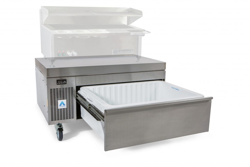 CHEF BASE – HOT COOKLINE – SIDE ENGINE – VCS1 SERIES