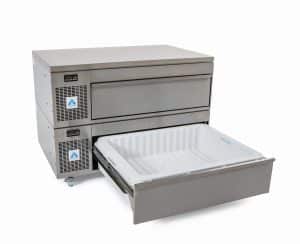 PREP COUNTER – SHALLOW – TWO DRAWER – SIDE ENGINE – VLS2 SERIES
